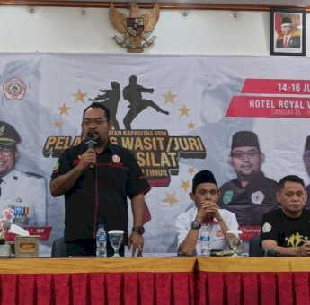 Faizal Rachman Mengaku Bangga Dengan Perkembangan Pesat Atlet IPSI Kutim