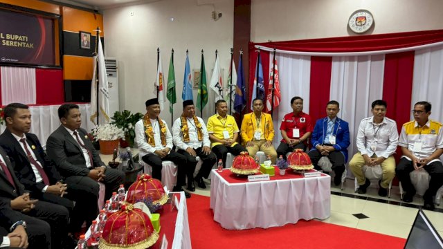 Natsir Ali dan Muchtar Daftar di KPU Selayar, Langkah Menuju Pilkada 2024