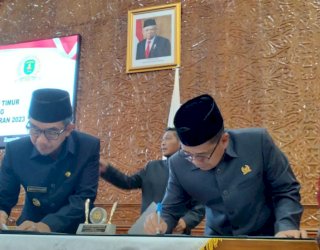 Raperda Pertanggungjawaban APBD Kutim TA 2023 Sah Jadi Perda