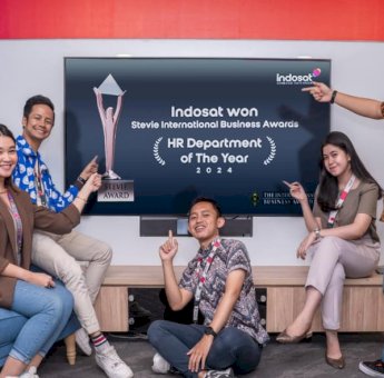 Terapkan Teknologi AI, Indosat Jadi Perusahaan Satu-satunya di Indonesia Terima Stevie Awards