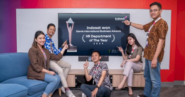 Terapkan Teknologi AI, Indosat Jadi Perusahaan Satu-satunya di Indonesia Terima Stevie Awards