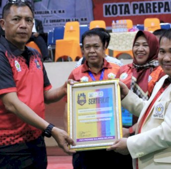 Kejurnas Sepak Takraw 2024 di Parepare Sukses Digelar