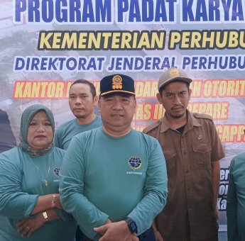 KSOP Parepare Dorong Perekonomian Masyarakat Sekitar Pelabuhan Lewat Program Padat Karya