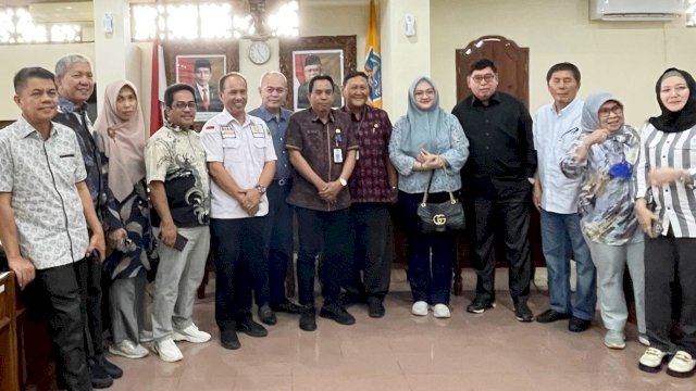 Rombongan Bamus DPRD Sulsel saat melakukan kunjungan kerja ke DPRD Provinsi Bali, Selasa (6/8/2024). (Foto: Istimewa)