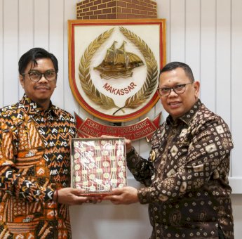 Pj Sekda Paparkan 100 Inovasi Kota Makassar di Hadapan Pj Walikota Palembang