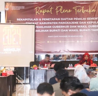 Bawaslu Pangkep Perintahkan KPU Tunda Penetapan DPS, Ini Alasannya