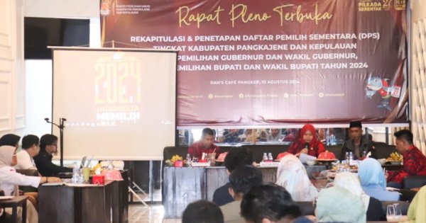 Bawaslu Pangkep Perintahkan KPU Tunda Penetapan DPS, Ini Alasannya