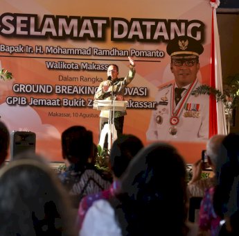 Danny Pomanto Resmikan Groundbreaking Renovasi Gereja Bukit Zaitun
