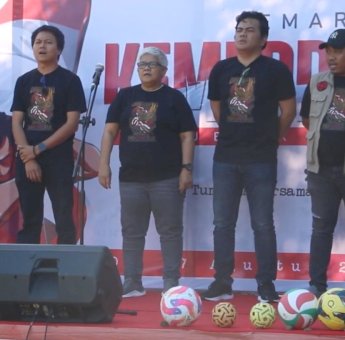 Ramaikan HUT RI ke-79 Tahun, Huadi Group Gelar Turnamen Sepak Bola dan Pameran UMKM