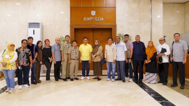 Pansus Ranperda RPJPD Tahun 2025-2045 DPRD Provinsi Sulawesi Selatan melaksanakan kunjungan kerja ke Kantor Bappeda DKI Jakarta, Senin (12/8/2024). (Foto: Istimewa)