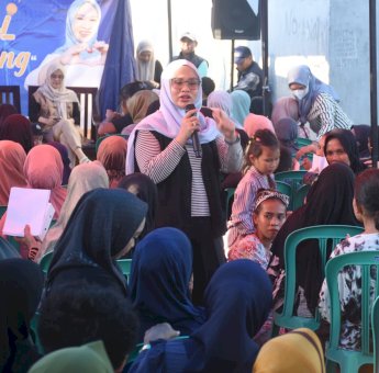 Sosialisasikan Gagasan Makassar Nyaman, Rezki Lutfi Ngobrol Bareng Warga Rappocini