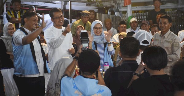 Warga Tamalanrea Antusias Sambut Seto-Rezki, Apresiasi Gagasan Makassar Nyaman