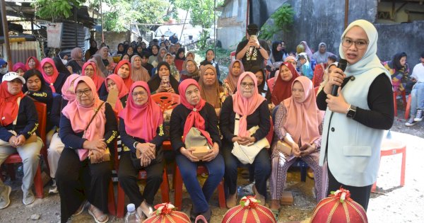 Sambangi 3 Kelurahan di Biringkanaya, Rezki Lutfi Dengar Keluhan Emak-emak Soal Pendidikan dan Kesehatan