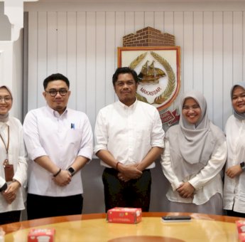 Pj Sekda Makassar Terima Kunjungan PT PII, Tawarkan Pembangunan Infrastruktur LRT