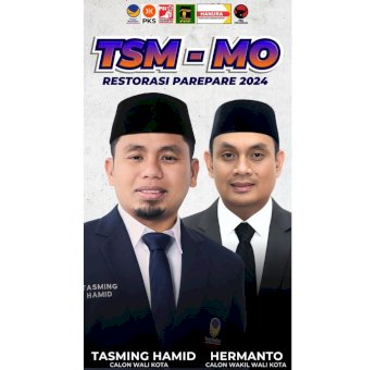 Tasming Hamid Tetapkan Hermanto sebagai Calon Wakil Wali Kota Parepare 2024