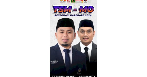 Tasming Hamid Tetapkan Hermanto sebagai Calon Wakil Wali Kota Parepare 2024