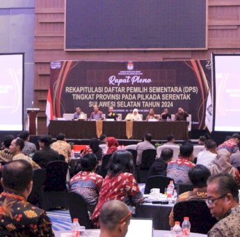 KPU Sulsel Tetapkan DPS untuk Pilkada Serentak 2024, Jumlahnya 6.694.450 Pemilih
