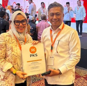 Tambah Kekuatan Maju di Pilkada Barru, Andi Ina-Abustan Terima Rekomendasi B1-KWK dari PKS