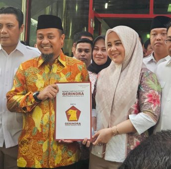 Bukan AIA, Gerindra Resmi Usung Duet Andi Sudirman-Fatmawati Rusdi di Pilgub Sulsel 2024