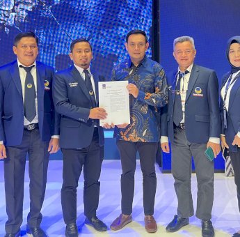 Resmi Kantongi Dukungan NasDem, Tasming Hamid-Hermanto Siap Bersaing di Pilkada Parepare