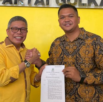 Terima Rekomendasi B1-KWK dari Golkar, Uji-Sahabuddin Daftar di KPU Bantaeng 28 Agustus