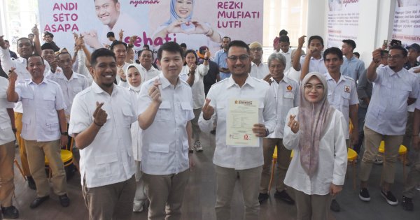 Bakal Dikawal Ribuan Pendukungnya, Seto-Rezki Daftar di KPU Makassar Pada 28 Agustus