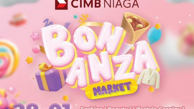 LV Project bersama CIMB Niaga kembali menggelar event bertajuk “Bonanza Market”. (Dok. Istimewa)