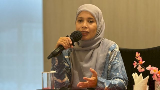 Kordiv Penanganan Pelanggaran Bawaslu Gowa Yusnaeni. (Dok. Bawaslu Gowa)