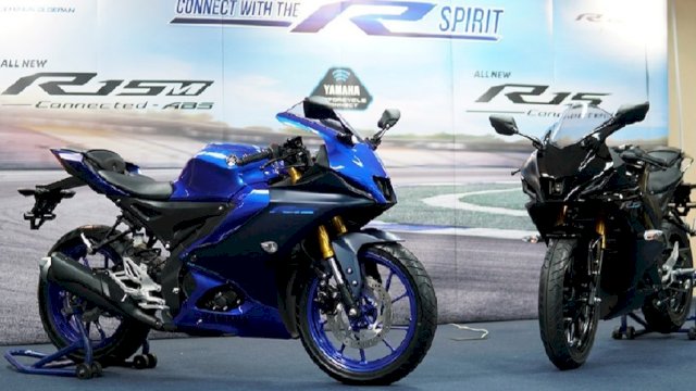 Yamaha meluncurkan R15 Connected Series dengan warna dan grafis baru pada bulan Juli 2024 lalu. (Foto: Istimewa)