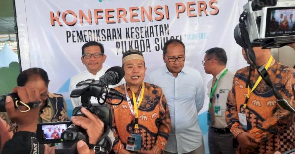 Cagub dan Cawagub Sulsel Jalani Pemeriksaan Kesehatan: 20 Indikator Diperiksa, Termasuk Narkotika