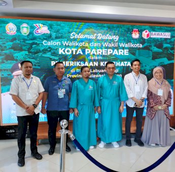 Usai Jalani Pemeriksaan Kesehatan, Tasming Hamid-Hermanto Mantapkan Langkah Menuju Pilkada Parepare 2024