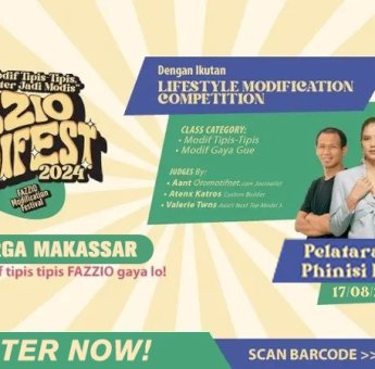 Fazzio Modifest 2024, Festival Modifikasi Terbesar se Indonesia Segera Hadir di Makassar