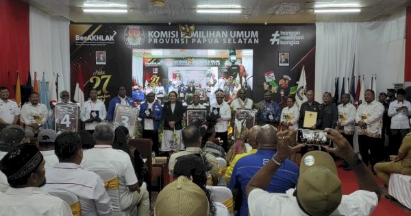 Ketua KPU Papua Selatan Ajak 4 Paslon Wujudkan Pilkada Damai