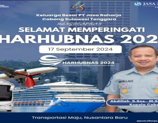 Hari Perhubungan Nasional: Jasa Raharja Sulawesi Tenggara Tegaskan Komitmen Keselamatan