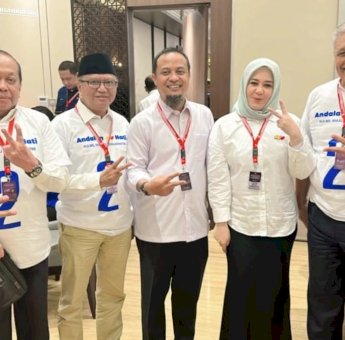 Agus Arifin Nu&rsquo;mang Akui Pasangan Andalan Hati Paling Ideal Lanjutkan Pembangunan di Sulsel