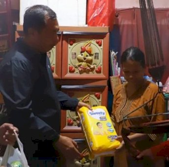 Aksi Nyata Penanganan Stunting di Parepare, Penjabat Wali Kota dan Kepala DPPKB Berikan Bantuan
