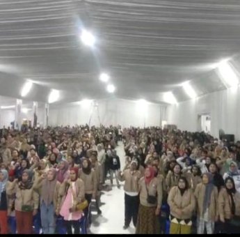 Konsolidasi Besar, Ribuan Tim Mantapkan Komitmen Menangkan TSM-MO di Pilkada Parepare