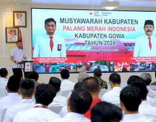 Adnan: Abd Rauf Berhasil Jalankan Program Kemanusiaan PMI di Gowa