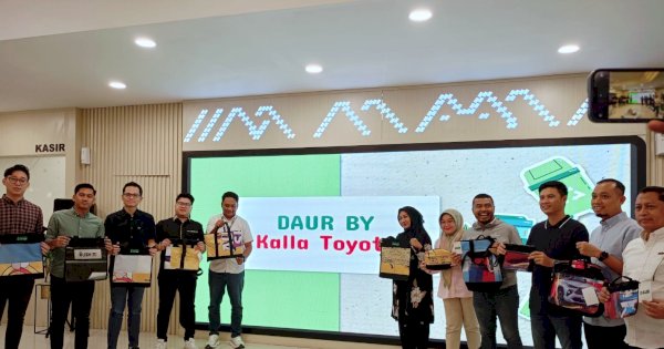 DAUR By Kalla Toyota, Olah Limbah Jadi Produk Berkualitas dan Bernilai