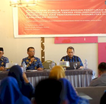 Pemkab Gowa akan Susun Ranperbup Pemenuhan Hak Disabilitas