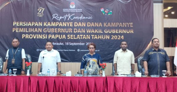 KPU Papua Selatan Agendakan Jadwal Kampanye Pilkada 25 September &#8211; 23 November 2024