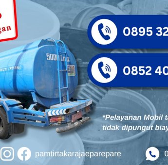 Kemarau Melanda, PAM Tirta Karajae Siapkan Armada Pengisian Air Gratis untuk Warga Parepare