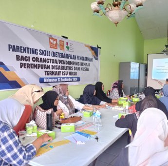 HWDI Sulsel Perkuat Peran Orangtua dan Komite SLB Kenali HKSR Dalam Pola Asuh