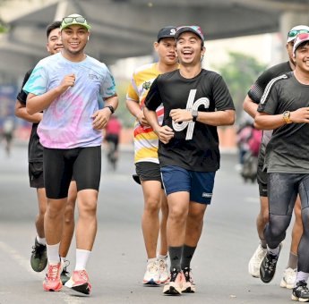 Para Runner Sambut Positif Pagelaran IM3 Fun Run Pertama di Makassar