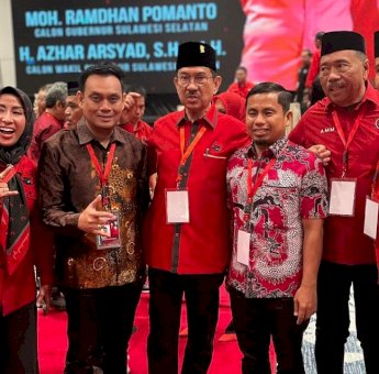 TSM-MO Hadiri Rakerdasus PDIP Sulsel, Apriyani Djamaluddin: Memenangkan Paslon Nomor 3 jadi Prioritas