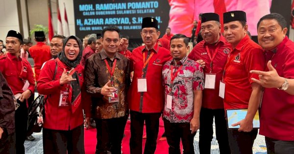 TSM-MO Hadiri Rakerdasus PDIP Sulsel, Apriyani Djamaluddin: Memenangkan Paslon Nomor 3 jadi Prioritas