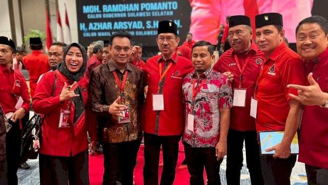 TSM-MO Hadiri Rakerdasus PDIP Sulsel, Apriyani Djamaluddin: Memenangkan Paslon Nomor 3 jadi Prioritas