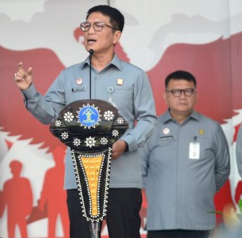 Sekjen Kemenkumham Nico Afinta Pimpin Apel Perdana, Tegaskan Pentingnya Proses dan Kolaborasi untuk Kemajuan