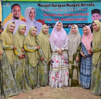 Fatmawati Rusdi Galang Dukungan Perempuan di Jeneponto untuk Andalan Hati