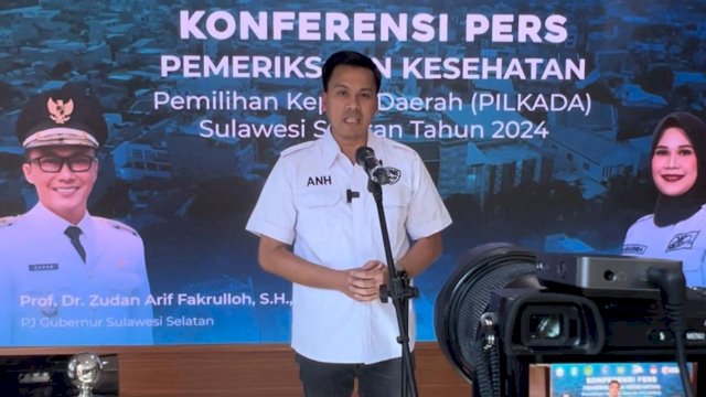 Bakal Calon Wali Kota Parepare, Andi Nurhaldin Nurdin Halid usai menjalani pemeriksaan kesehatan di RS Labuang Baji, Makassar, Minggu (1/9/2024). (Foto: Istimewa)